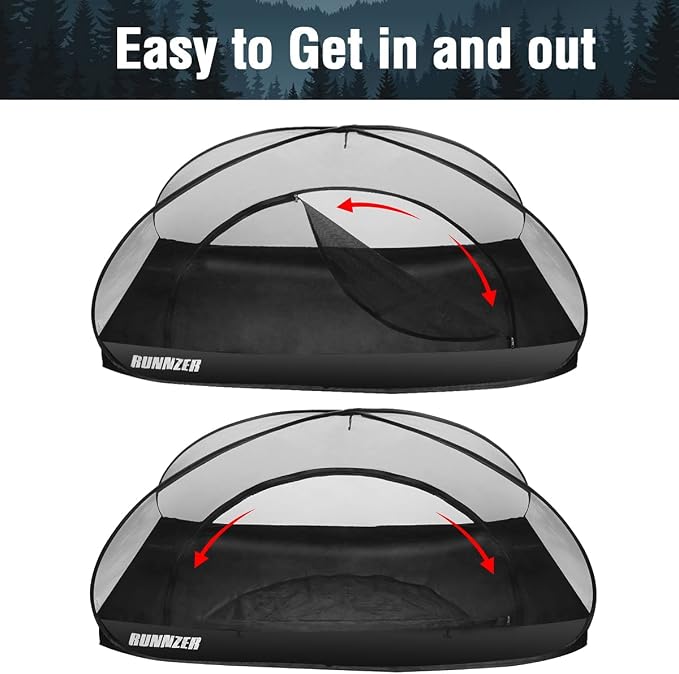 Single Person Pop Up Tent, 1 Person Mosquito Net Tent - Image 6