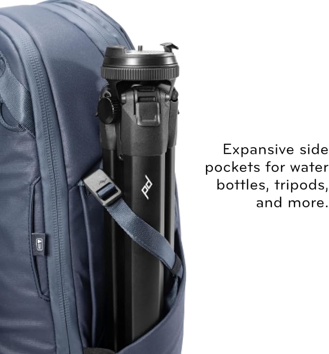 Peak Design Travel Backpack 30L, Expandable 27-33L Design, Rear and Top Access - Image 8