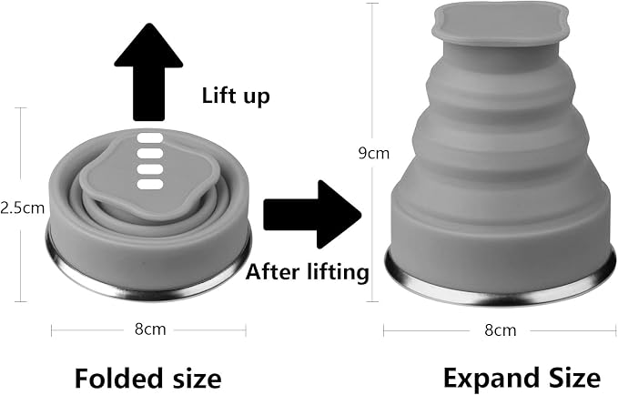 200ML Collapsible Cup - Image 3