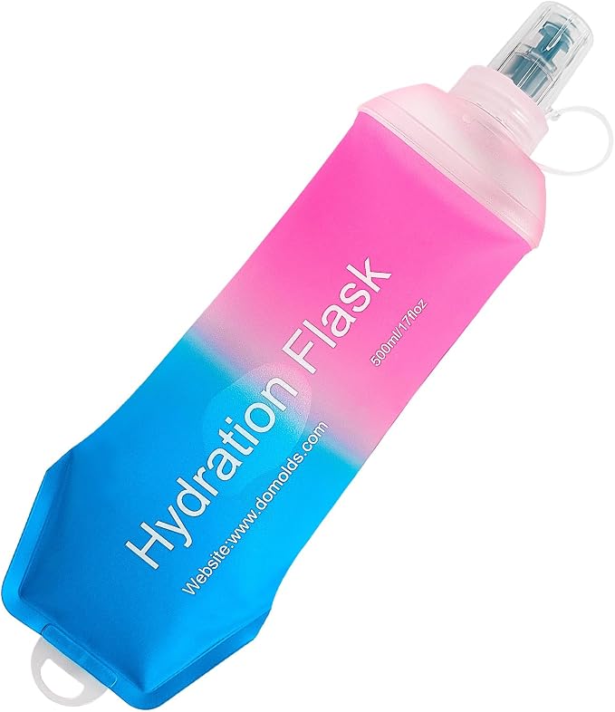 AXEN Soft Flask TPU Foldable Running Hydration Flask, Soft Collapsible Water by AXEN