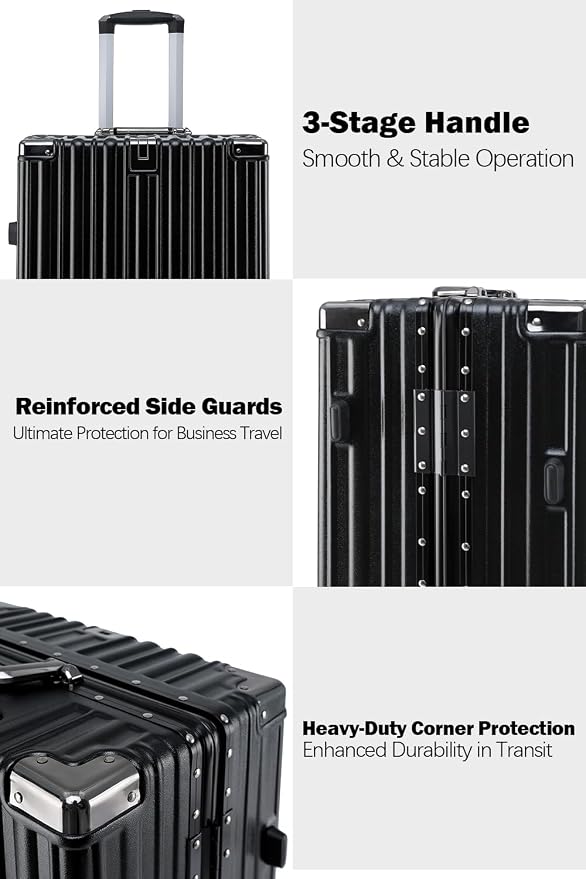 HotWay 24 Inch Aluminum Frame Luggage - Image 5