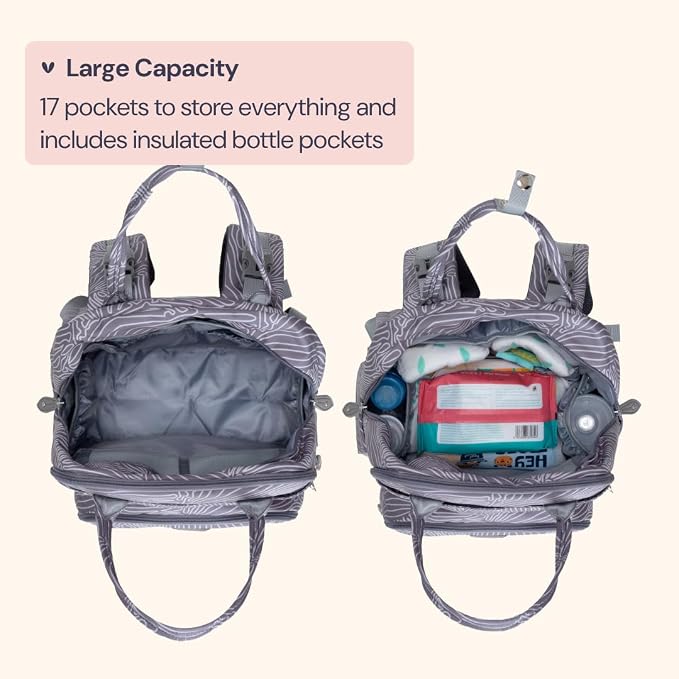 BabbleRoo Diaper Bag Backpack - Image 3