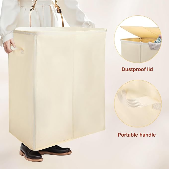 Voova 154L Double Laundry Hamper - Image 4