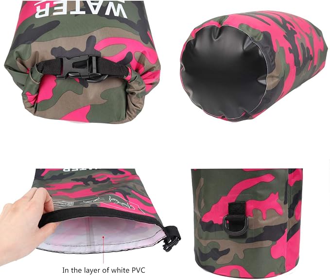 Waterproof Dry Bag 2L/5L/10L/15L/20L/30L, Roll Top Sack Keeps Gear Dry - Image 4