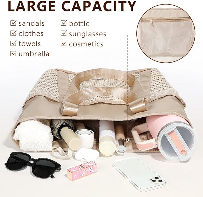 Waterproof Sandproof Beach Bag - Image 4