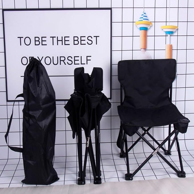 Folding Camping Chair for Small Man, Portable Outdoor Backpacking Chair for - Image 4