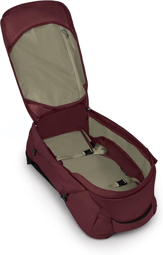 Osprey Fairview 55L Women's Travel Backpack, Zircon Red - Image 7