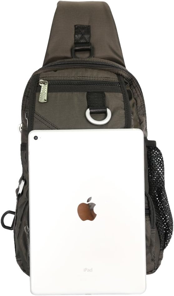 Sling Bag Chest Shoulder Backpack Crossbody Multipurpose Daypack - Image 3