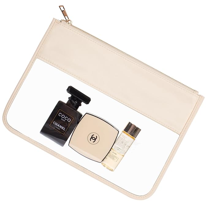 LETGO Clear Makeup Bag Pouch for Travel by LETGO