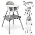HONEY JOY 5-in-1 High Chair, Convertible Highchair by HONEYJOY