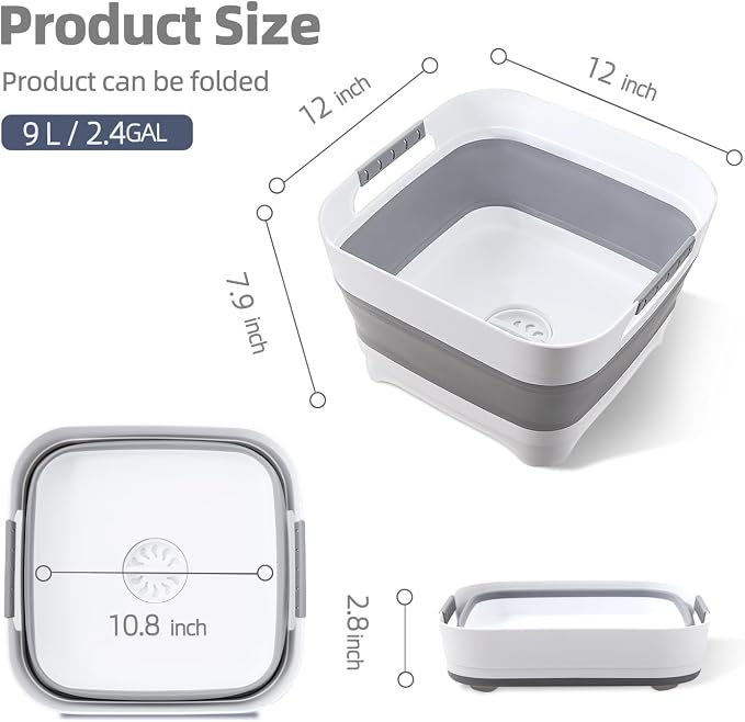 Collapsible Wash Basin for Baby Bottles - Image 2