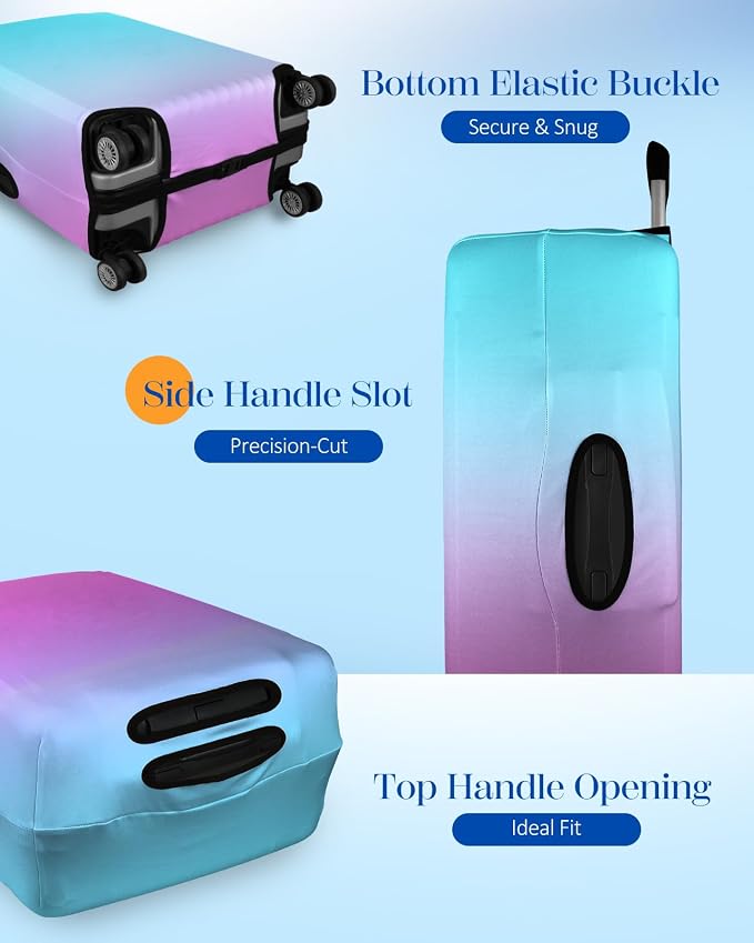 Slohif Luggage Cover for Suitcase Tsa Approved Protector - Image 5