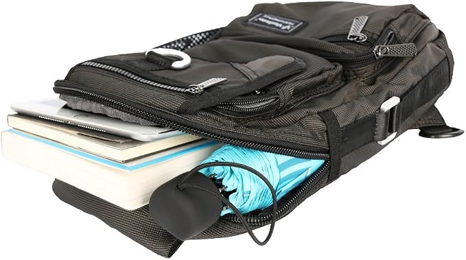 Sling Bag Chest Shoulder Backpack Crossbody Multipurpose Daypack - Image 5