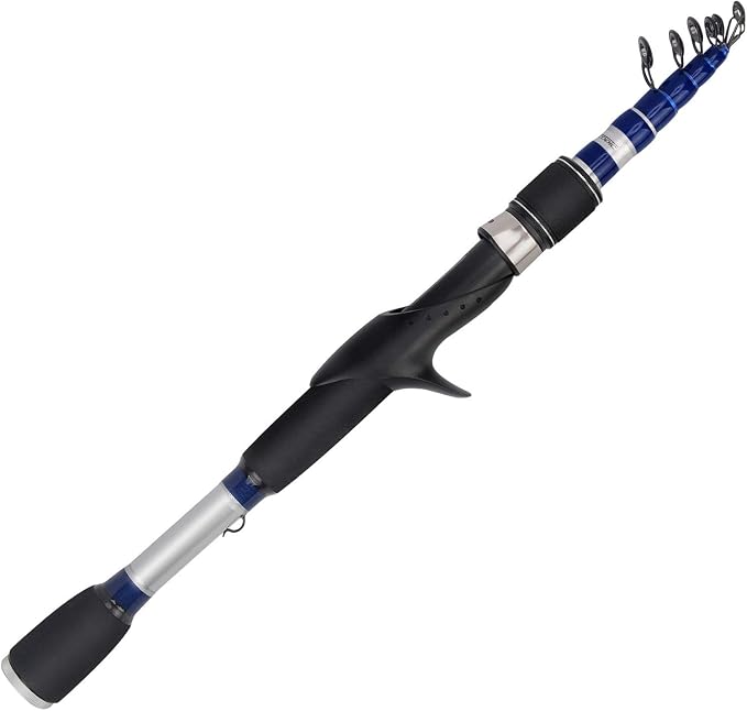 KastKing Compass Telescopic Fishing Rods and Combo, Sensitive Graphite by KastKing