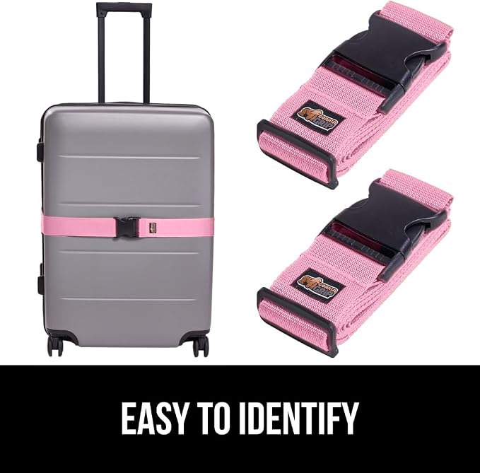 GORILLA GRIP Heavy Duty Adjustable Luggage Straps - Image 4