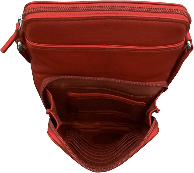 ili New York Genuine Leather Crossbody Bags - Image 3