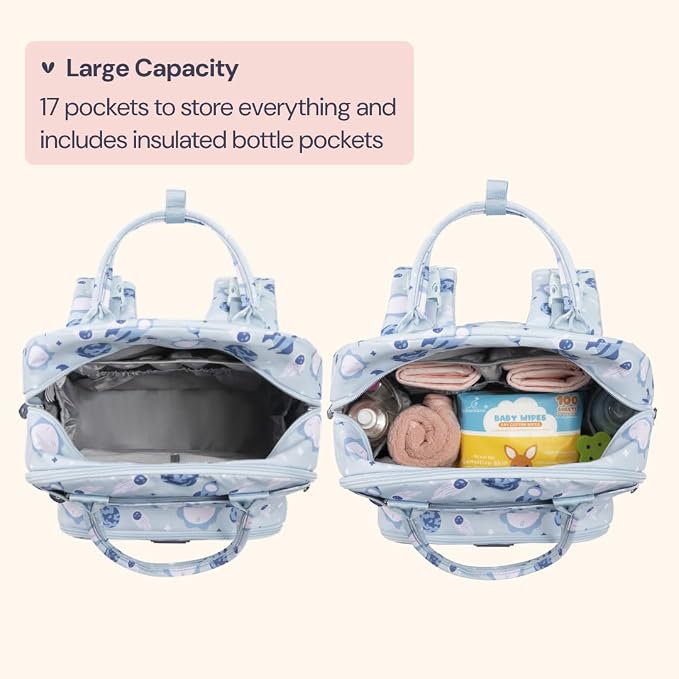 BabbleRoo Diaper Bag Backpack - Image 3