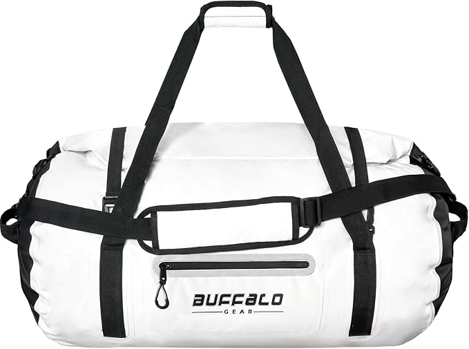 Buffalo Gear Waterproof Duffle Bag 40L 60L 80L Roll-top Dry Bag Heavy Duty by BuffaloGear