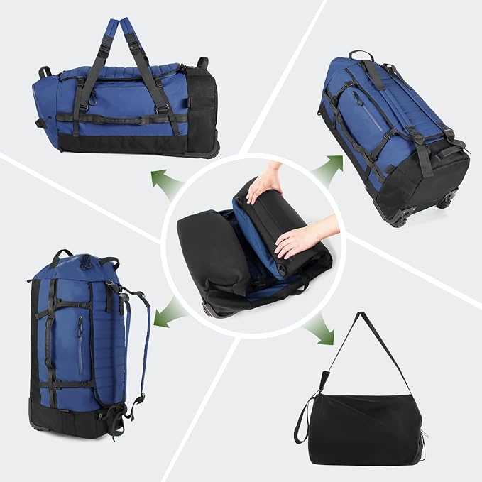 Vomgomfom 86L Collapsible Wheeled Luggage - Image 5