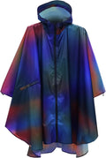 ANYOO Waterproof Rain Poncho Lightweight Reusable Hiking Hooded Coat Jacket by Anyoo