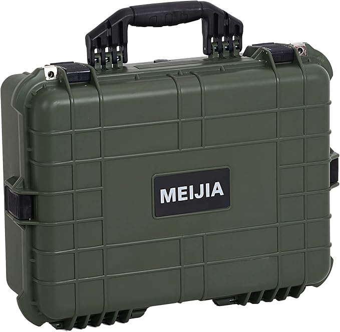 MEIJIA Portable Waterproof Protective Case, Hard Camera Case, Customized Fit - Image 2