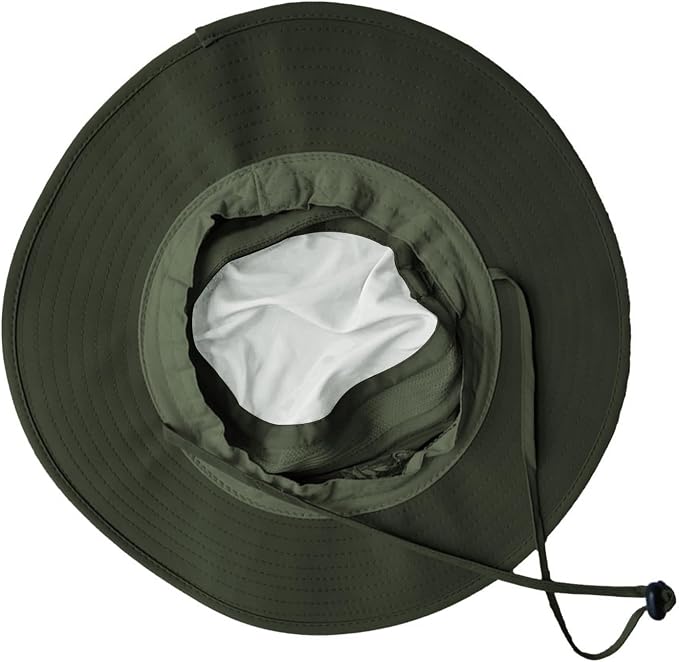 Sun Hats for Men Women Fishing Hat UPF 50+ Breathable Wide Brim Summer UV - Image 6