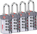 Forge 4-Digit Combination Lock, TSA Approved Locks by Forge