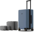 LEVEL8 Elegance Carry-on Suitcase, 20 Inch Carry on Luggage, Hardside Large by LEVEL8