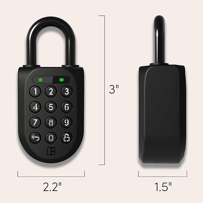igloohome New Smart Padlock 2 2-Pack, The Toughest Smart Padlock – Generate - Image 7