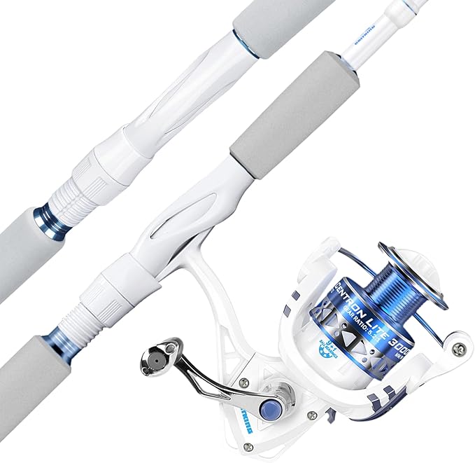 KastKing Centron Lite Fishing Rod and Reel Combo, IM6 Graphite 2Pc Blanks by KastKing