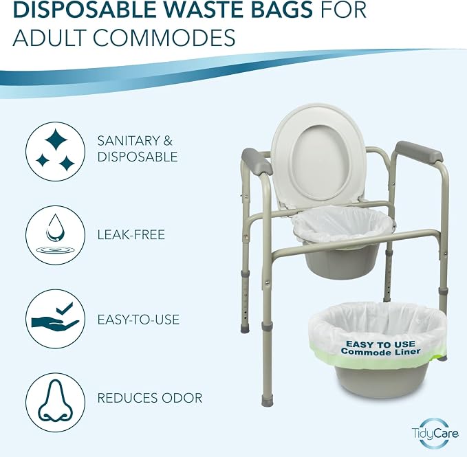 Disposable Bedside Commode Liners - Image 2