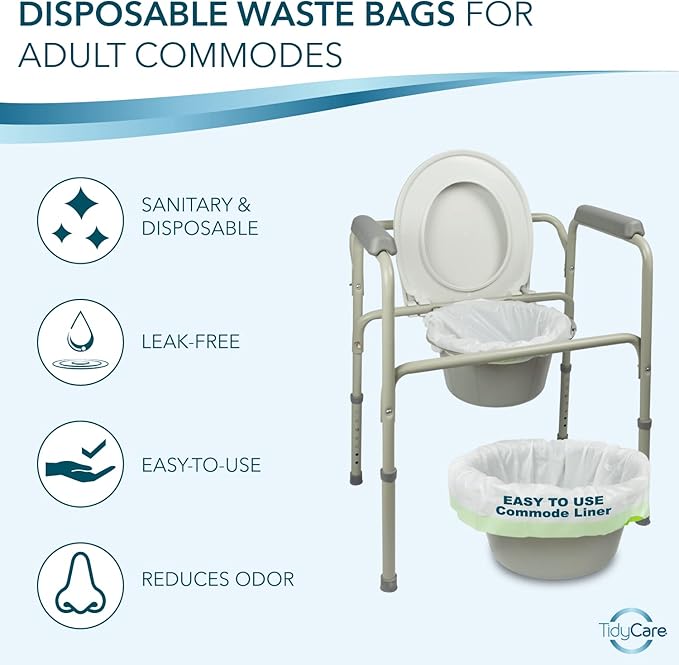 Disposable Bedside Commode Liners - Image 2