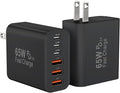 USB C Fast Charger Block, iPhone Charger Fast Charging Blocks 65W Multi Port by Bustuny