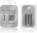 Smart Luggage Tags 2-Pack by PIKEEPER