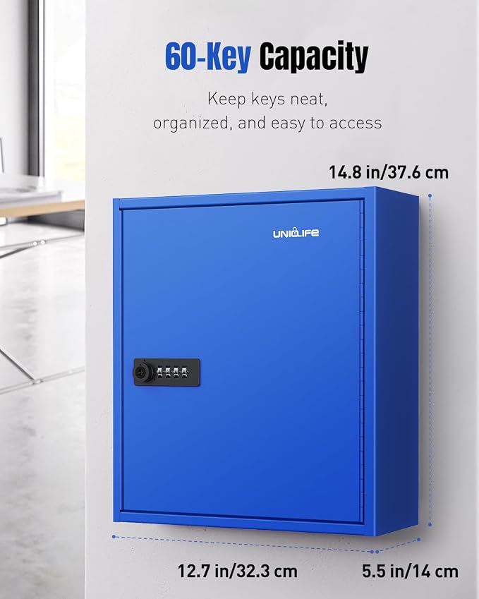 Uniclife 60 Keys Key Lock Box - Image 3
