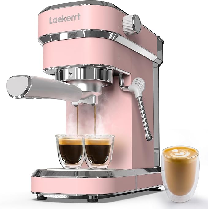 Laekerrt Professional Espresso Machine 20 Bar, Espresso Maker by laekerrt