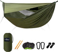 Camping Hammock with Mosquito Net and Sunshade, Backpacking Hammock with Ridge by TravelBird