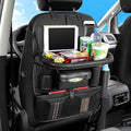 Car Backseat Organizer with Foldable Table Tray, Car Storage Organizer with by DURASIKO