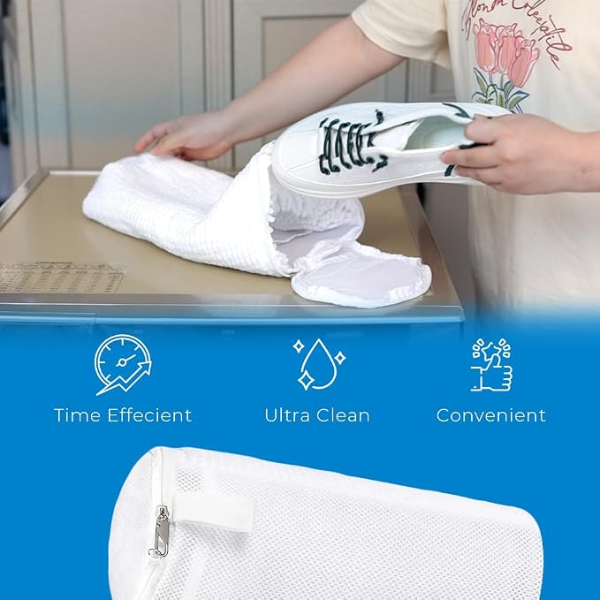 EPSCY Shoe Washing Machine Bag 2 Pack - Image 5