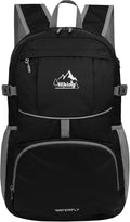 WATERFLY Hiking Foldable Daypack Backpack: 25L Ultra Lightweight Packable by Waterfly