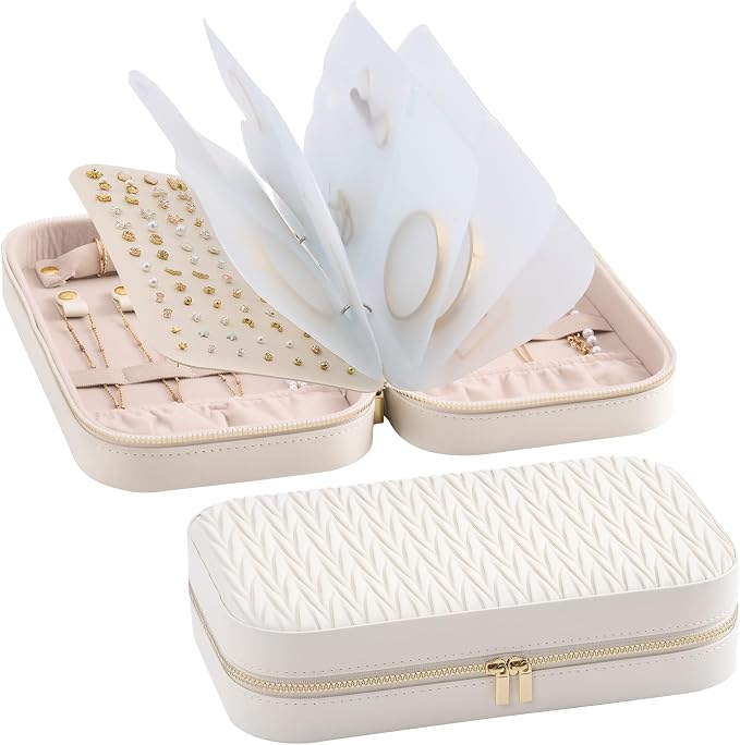 Lolalet Travel Jewelry Organizer, Jewelry Storage Case by Lolalet