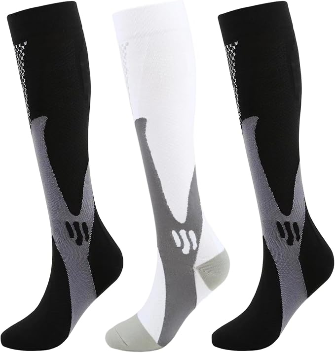Kickticks 4 Pairs Compression Socks by Kickticks