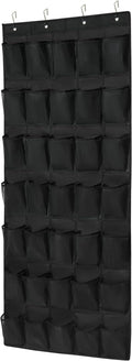 35Large Pockets Over The Door Shoe Organizer, Mesh Pockets Shoe Holder Rack by Unknown