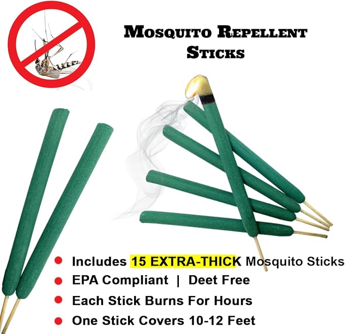 W4W Mosquito Repellent Sticks Extra-Thick - Image 2