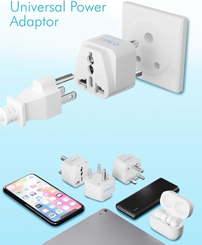 Ceptics India Travel Plug Adapter - Image 4