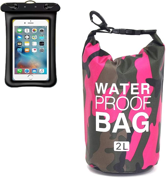 Waterproof Dry Bag 2L/5L/10L/15L/20L/30L, Roll Top Sack Keeps Gear Dry by Unknown