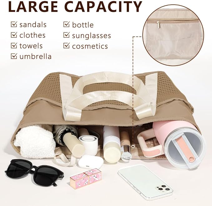 Waterproof Sandproof Beach Bag - Image 4