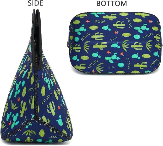 FlowFly Neoprene Lunch Tote Insulated Thermal Reusable Lunch Bag Box - Image 5