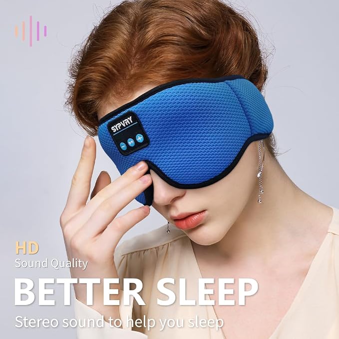 Bluetooth Sleep Mask Wireless Headphones 3D Bluetooth Eye Mask - Image 4