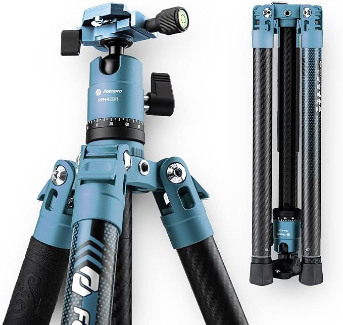 Fotopro 62 Inch Carbon Fiber Tripod by Fotopro